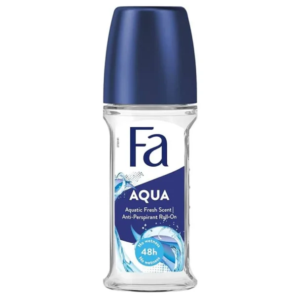 Fa Aqua Men 50ML Roll-On 48Hrs