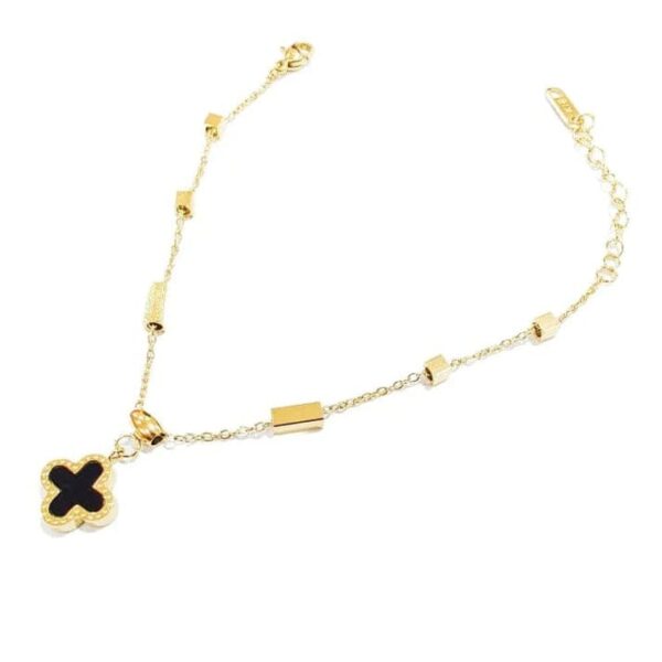 IMG-20250103-WA0015 Elegant Designer Golden/Black Cross Neckless